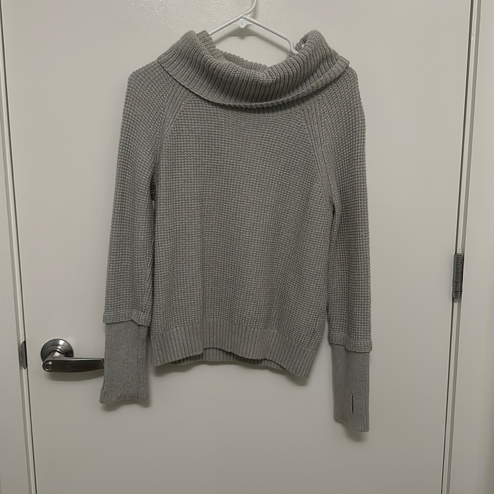 Gray sweater